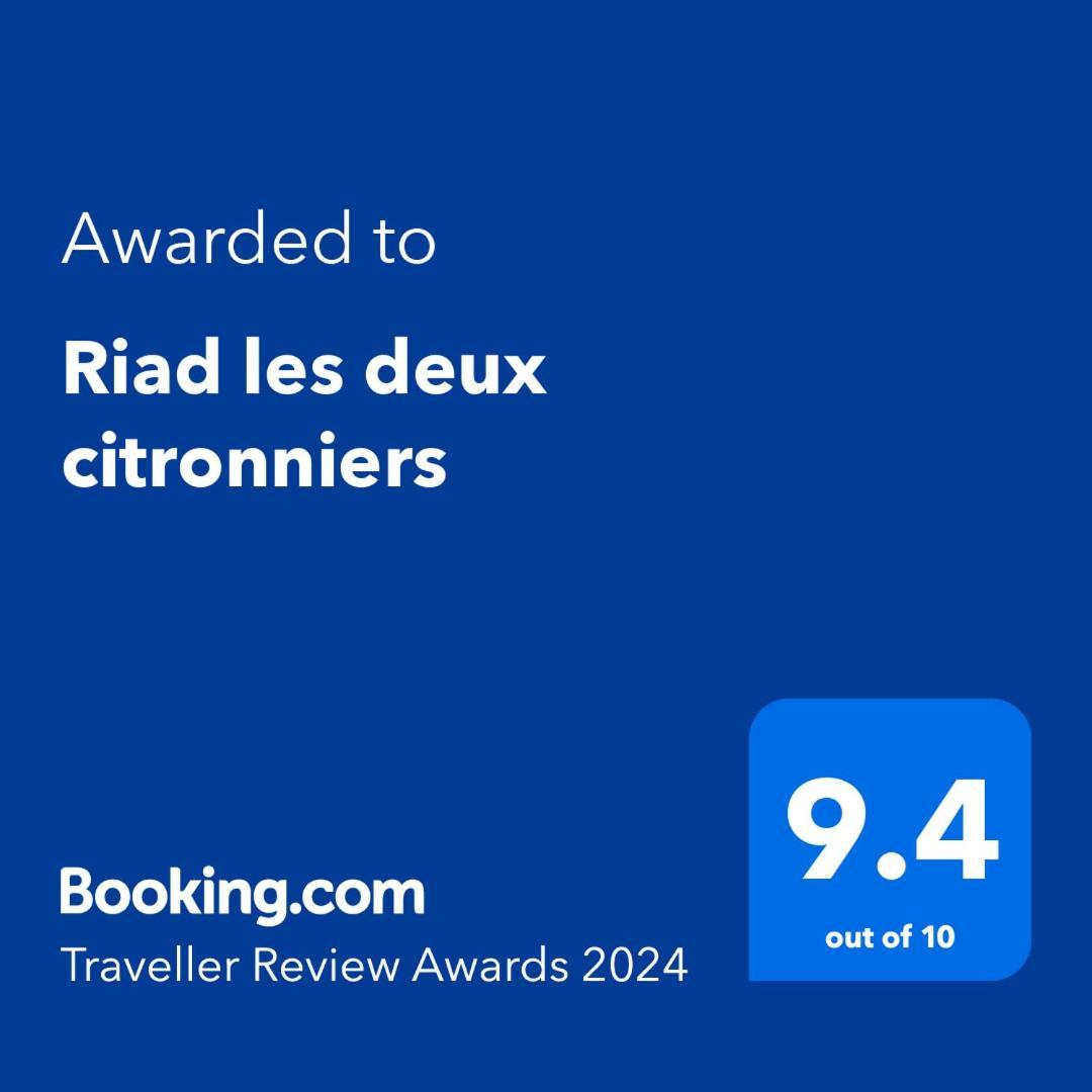 Riad Les Deux Citronniers Маракеш Екстериор снимка